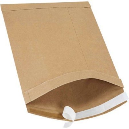 THE PACKAGING WHOLESALERS Self Seal Padded Mailers, #3, 8-1/2"W x 14-1/2"L, Kraft, 100/Pack ENVB806SS